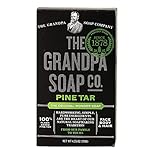 Grandpa's Soap Pine Tar 4.25 oz (Pack of 4)