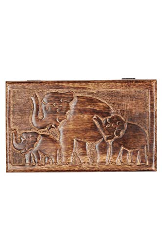 Orientalische kleine Aufbewahrungsbox mit Deckel Sadio 25cm groß | Orientalischer Schmuckkästchen für Mädchen und Damen… – Bild 3