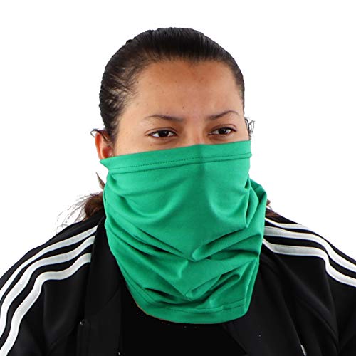 Cotton Face Mask Bandana Tube Scarf Made in America Solid Neck Gaiter2