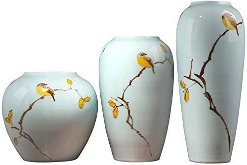 Ensemble mariage vase en céramique d'exception et fausses fleurs