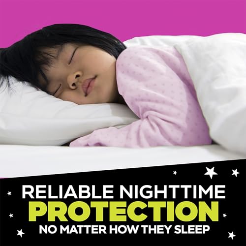 Pampers Ninjamas, Bedwetting Disposable Underwear, Night Training Trousers, Girls, FSA HSA Eligible