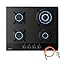 Manopole Forno E Piano Cottura Aspares AS020609 – Universali, Colore Nero, Set Da 4 Pezzi
