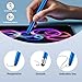 LINFANC 12Pcs Stylus Pen for Touchscreen, 2-in-1 High Precision & Sensitivity Stylus Pen for iPad/iPhone/Android Smartphones and Tablets Compatible with All Touch Screens