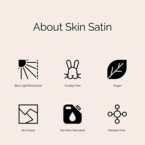 Ofir Skin Satin Medium Coverage Foundation | Vegan | Blue Light Protection | Non-Creasing | 1 Fl Oz | (Cardamom - Medium Warm) #TOP3