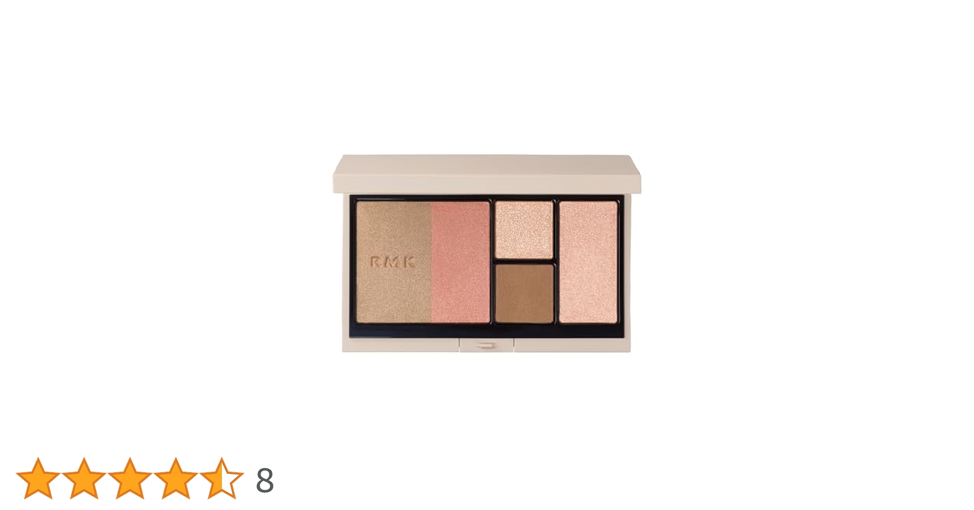 RMK ハイライト・シェーディング一体型パレット RMK24年秋ベースメイク、“チーク・ハイライト・シェーディング