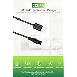Czepa Power Cord Compatible with Meridian Grooming Electric Shaver Trimmer Replacement Charger Power Supply Adapter…