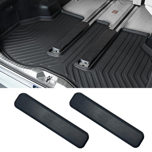 JetWave アルファード ヴェルファイア 30系 レールカバー 3列目 荷室カバー シートレールカバー 2枚セット 車種専用設計 ABS樹脂製 キズ防止 防水 防汚 耐摩耗 カスタムパーツ 簡単取付 ブラック