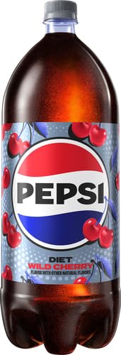 Image of Diet Wild Cherry Pepsi, 67.6 Fl Oz Bottle
