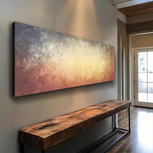 œuvre horizontale longue et étroite grand format tableau pour chambre