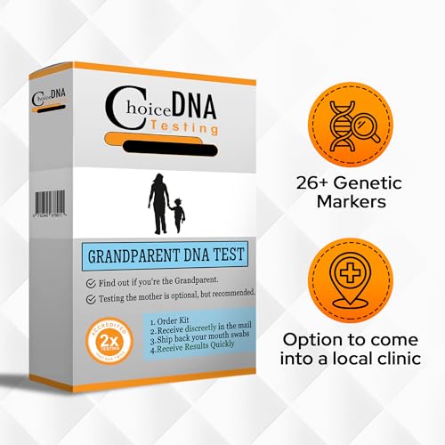 Grandparent DNA Home Test Kit - Includes one Grandparent & one Child. (at Home - for Personal Purposes Only) – Free Return Shipping to Lab, All Lab Fees Included - Results in 6 Business Days - Thumbnail 6