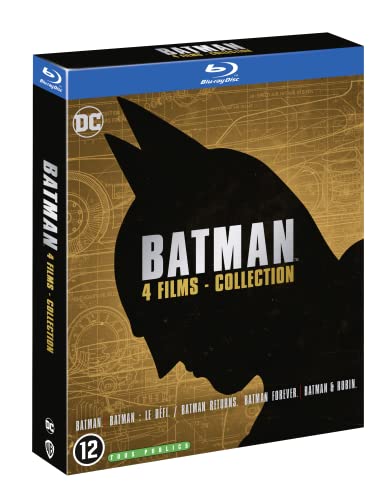Batman - 4 Films : Collection 1989-1997 [Blu-Ray]