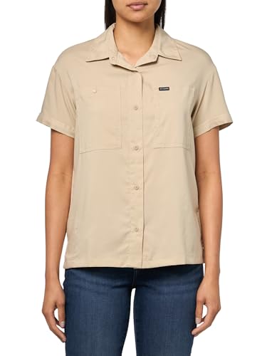 T-shirt Columbia Silver Ridge femme L : haut respirant anti-transpiration manches courtes