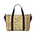 Treasure Maze Printed women's handbag, portable crossbody bag, suitable for fitness, travel.
