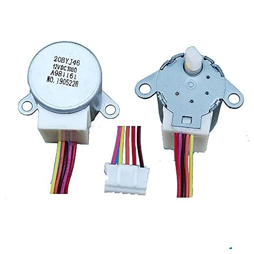 RAKSTORE Motor 20BYJ46 para aire acondicionado oscilante síncrono CC 12 V