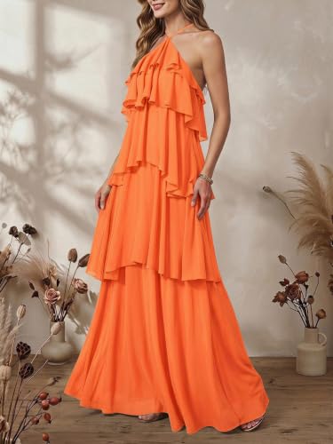 Image of SOLY HUX Women's Wedding Guest Maxi Dress
