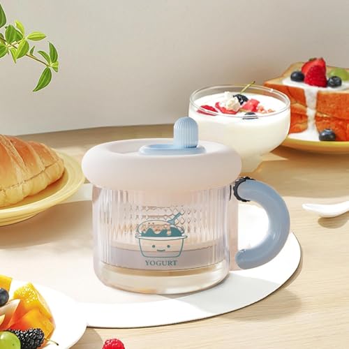 Miniatura 3 de 1 Colador De Yogur: Colador De Cuajada Colgado De 12,4x16,3x13,3 Cm, Máquina Para Hacer Yogur Griego Con Malla Fina, Máquina Para Hacer Queso Y Labneh Reutilizable, Herramienta De Cocina Para Yogures