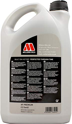 Aceite de motor sintético 5w40 5 litros miniatura 2