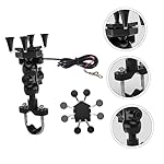 Homoyoyo-Motorcycle-Phone-Holder-Rear-View-Mirror-Mount-Bike-Stands-Wool-for-Rug-Making-Phone-Holders-Car-Phone-Holder-Stand-Phone-Support-Scooter-Stand-Aluminum-Alloy-Bike-Rack-Intelligent