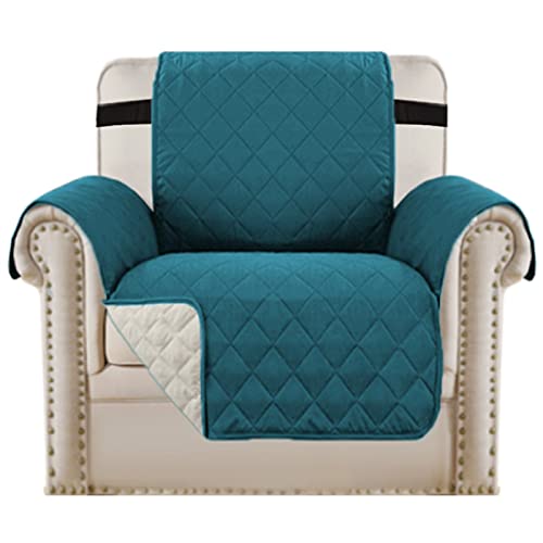 Funda de sofá reclinable impermeable con cojín protector lavable de muebles 2