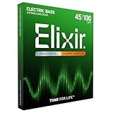 Elixir エリクサー ベース弦 NANOWEB ステンレス Long Scale Light .045-.100#14652 【国内正規品】