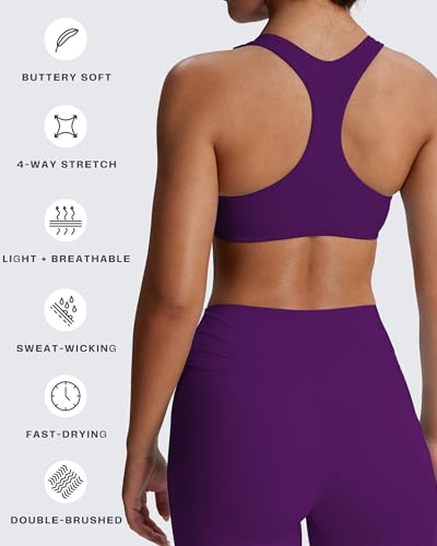 Image of Aoxjox Define Sculpt Racerback Sports Bra