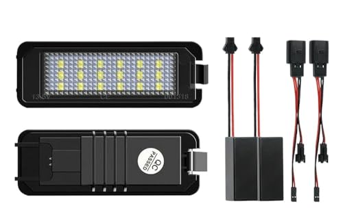 Éclairage de plaque LED Canbus pour Audi A4 B8 A5 S5 TT Q5 et Passat R36
