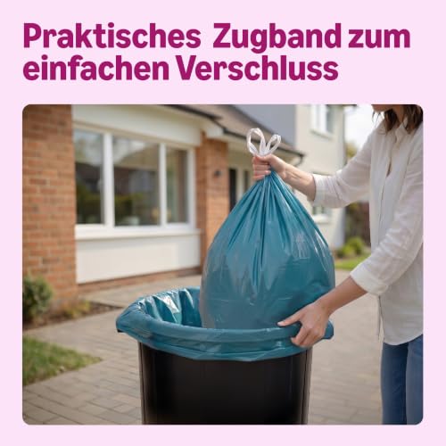 by Amazon Müllbeutel 15 x 120 L (Früher Our Essentials) - Verpackung kann variieren – Ansicht 3