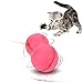 HOPLUS Katzenspielzeug Elektrisch Katzenball USB-Aufladung mit LED Licht interaktives Intelligenzspielzeug Roller Ball für Katzen, Rosa