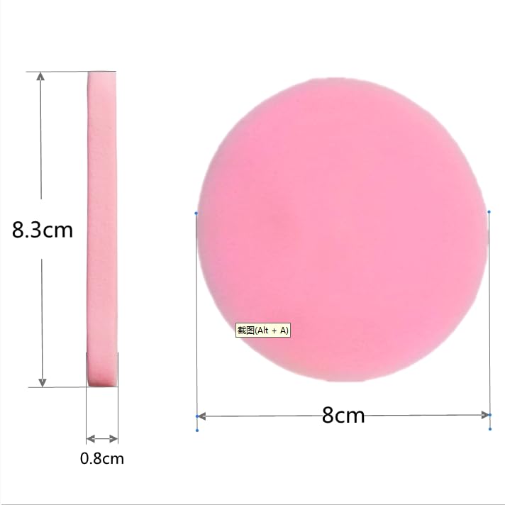 ZHIYE 72 Pcs Compressed Face Cleansing Sponges - Facial Washing Sponges for Makeup Removal & Exfoliating SPA Massage - Image 3