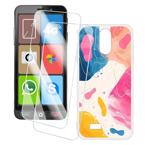 OAGELIM 2 Pack Protège-Écran + Coque Compatible avec...