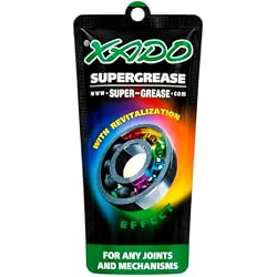 XADO Supergrease - Multipurpose Grease - General Purpose Bearing Grease and Lubricant - Friction Modifier and Wear Protection - Prevents Corrosion and Parts Seizuring - (Polymer Package, Packet 7 ml)