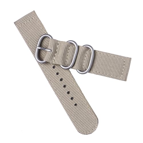 Imagen de Baluue Correa Reloj Nylon Duradera Textura Suave Hebilla Acero Inoxidable Resistente Unisex para Repuesto Deportivo Fitness Natación