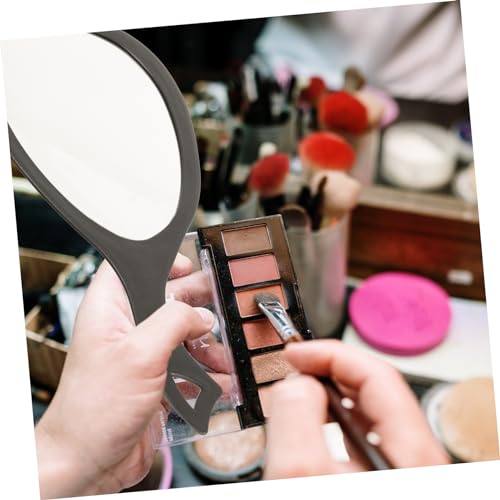 Espejo de maquillaje portátil retro NOLITOY miniatura 2