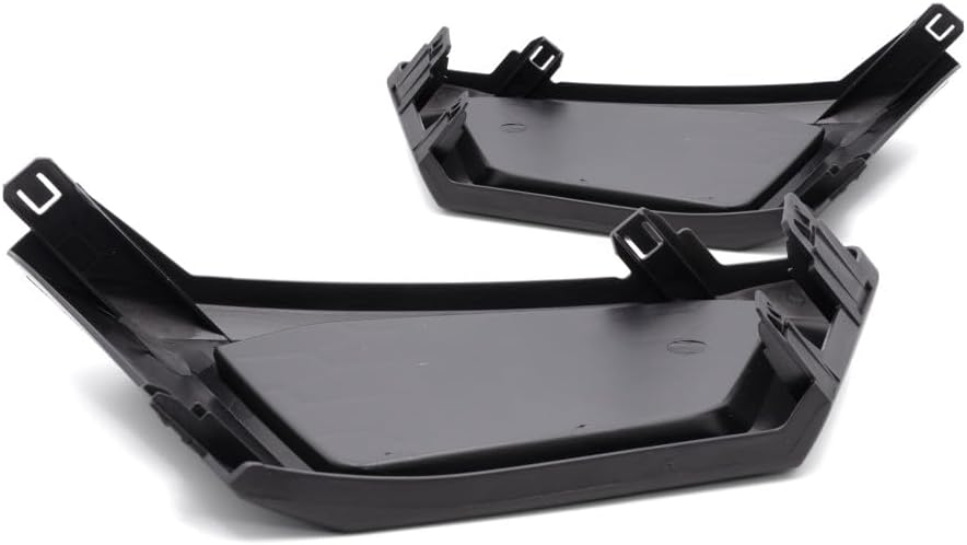 For Nissan Altima 2019 2020 2021 Fog Light Cover Driver and Passenger Side | Pair | Front | Textured Black | PP Plastic | Replacement For NI1038163, NI1039163 | 622576CA0A, 622566CA0A