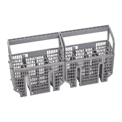 Gray Dishwasher Silverware Cutlery Basket 00675794 9001396277 Replacement for Bosch Dishwashers Set of 2