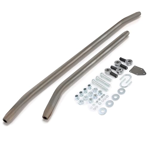 Safety Recall V99 - Steering Gear - 2019-2020 Jeep Cherokee 58 Kojem Crossover Steering Kit Compatible with 1984-2006 Jeep Cherokee XJ/Grand Cherokee ZJ/Comanche MJ/Wrangler TJ/LJ w/Steering Stabilizer Bracket Steel Natural Color Replacement for J0048827