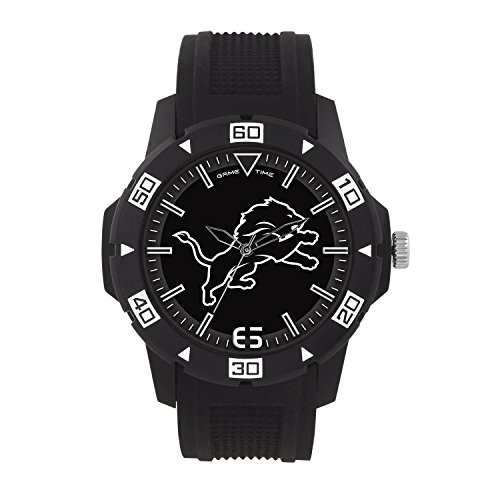Game Time Detroit Lions Men's Watch, NFL Automatic Series, Officially Licensed