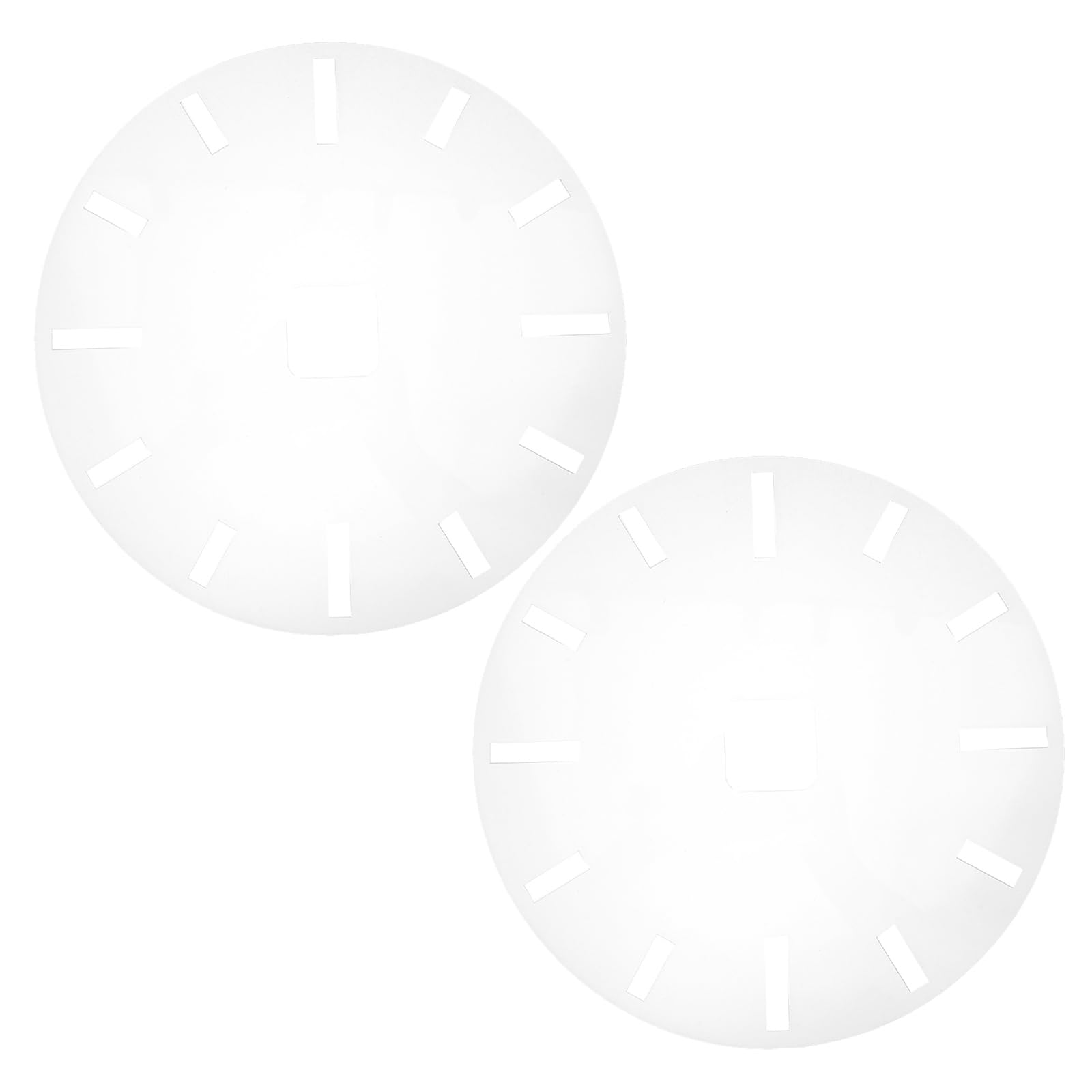 Plantilla circular números para decorar tu hogar con relojes de madera DIY