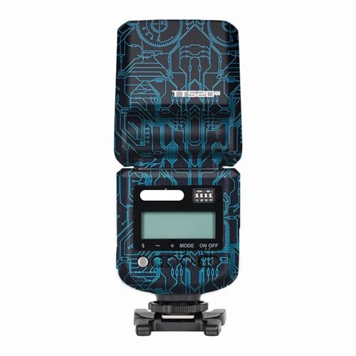 SUPBIG �J�����A�N�Z�T���[ �X�e�b�J�[ Godox TT520�V �Ή��t���b�V���ی�t�B���� ���ʕ� �h�� �ώC�� �ϖ��� ���m�J�b�g �X�L���V�[�� �����X�e�b�J�[(��H��)