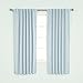 Best Home Fashion Thermal Insulated Blackout Curtains - Back Tab/ Rod Pocket - Sky Blue - 52"W x 63"L - (Set of 2 Panels)