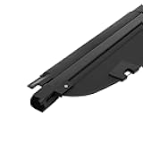 YISHUEE Cargo Cover 2017-2024 Fit for Mazda CX-5 2.0L,Retractable Aluminum, PVC, Plastic Black