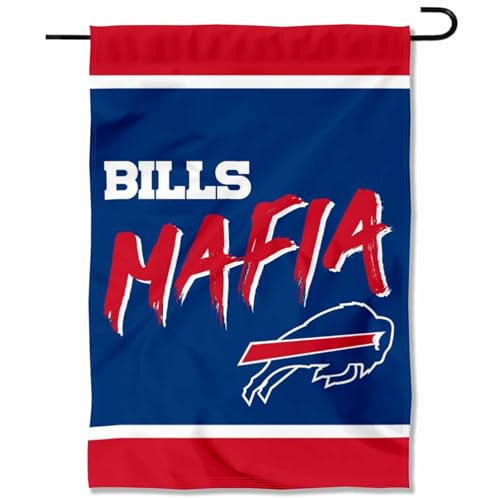 WinCraft Buffalo Bills Mafia Garden Flag Double Sided Banner