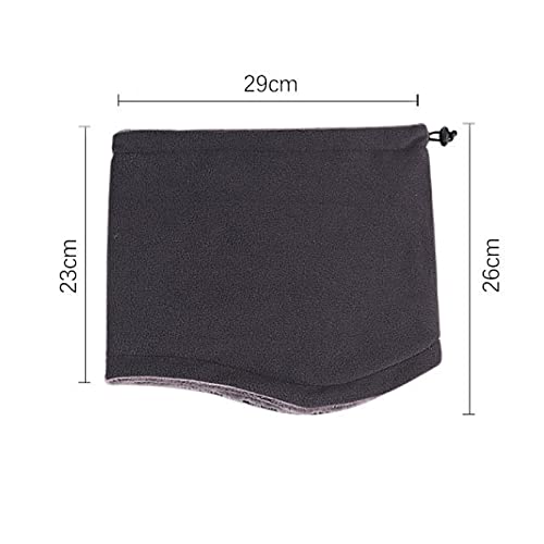 BSITSSS Schlauchschal, Multifunktionstuch Winter, Loop Schal Herren Schal Herren Damen Winter Halstuch Halswärmer Gesichtsschal Warm Dick Loopschal Nackenwärmer Sport Motorrad Fahrrad Unisex(Schwarz)
