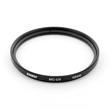 Zykkor MC UV Multicoated Ultraviolet Optical Glass Filter 62mm
