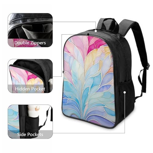 Sac à dos enfant painted lotus pour accompagner ses premiers pas vers l'école - 3