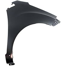 Compatible with 13-15 Chevy Spark Front Fender Primed Steel with Rocker Molding Holes Right Side