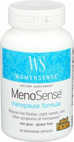 Natural Factors Menosense Veg-Capsules, 90-Count