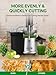 Juicer, 1200W Juicer Machine with 3