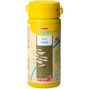 sera Micron Nature 50 ml (25 g) – Staubfeines Aufzuchtfutter mit Zoo- (18 % Krill) und Phytoplankton (51 % Spirulina), Jungfischfutter bzw. Korallenfutter und Muschel Futter oder Fächergarnelen