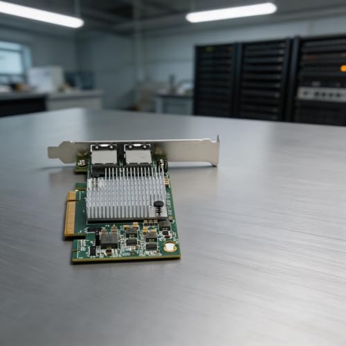 PCI-E 10GbE Network Adapter for X540-T2 X540-AT2, tarjeta Ethernet de doble puerto compatible con Linux y sistemas Unix para servidores miniatura 4